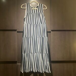 J-Crew, Women's striped, midi, summer dress, S small